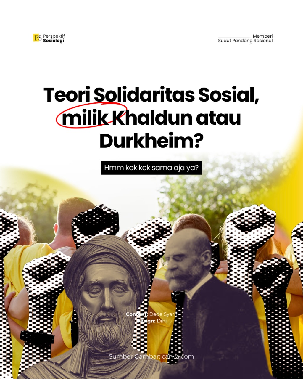 Ashabiyah dan Solidaritas Sosial: Dialog Tak Terduga antara Ibnu Khaldun dan Emile Durkheim