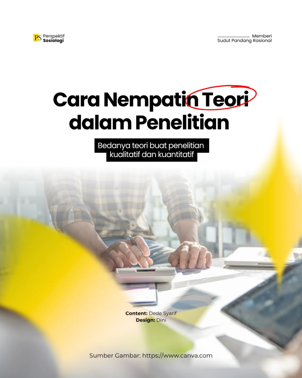 Cara Menempatkan Teori dalam Penelitian Sosial
