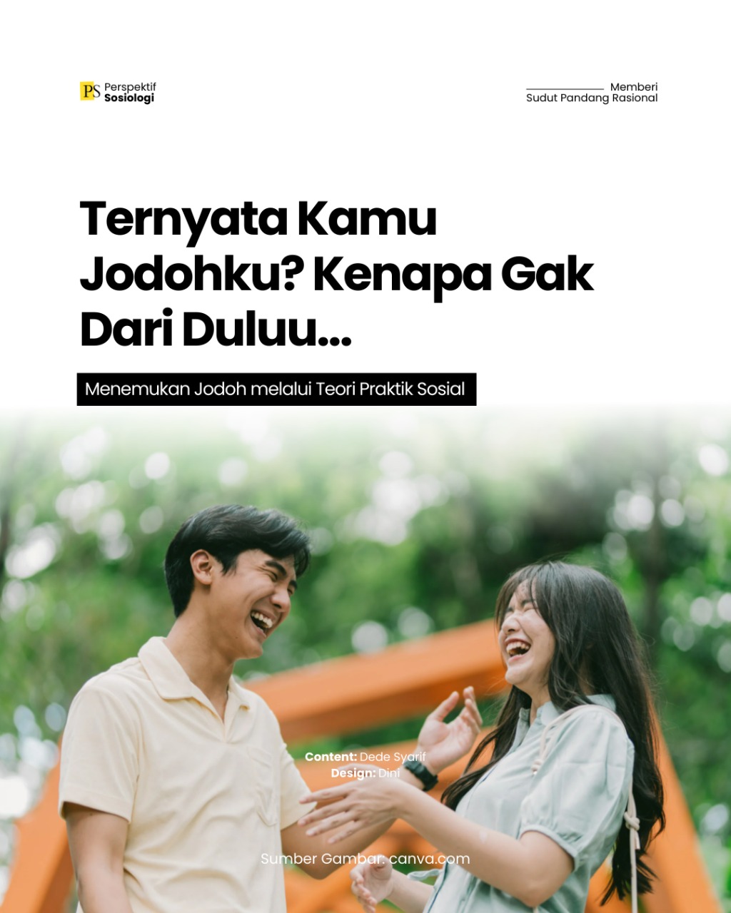 Menemukan Jodoh Melalui Teori Praktik Sosial