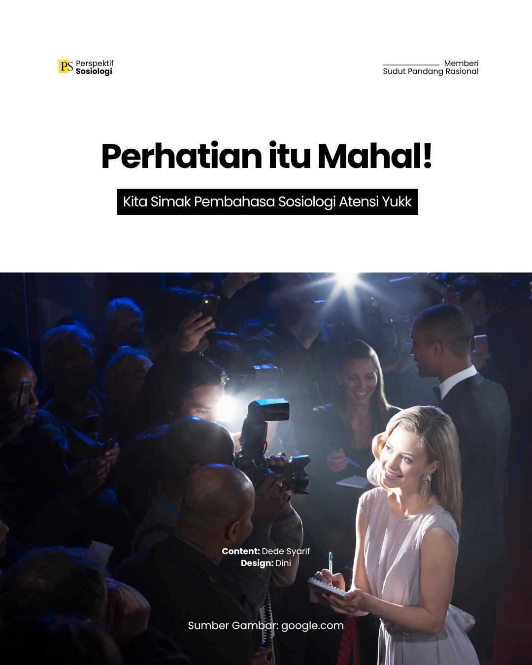 Sosiologi Atensi: Saat Perhatian Lebih Berharga dari Kontribusi