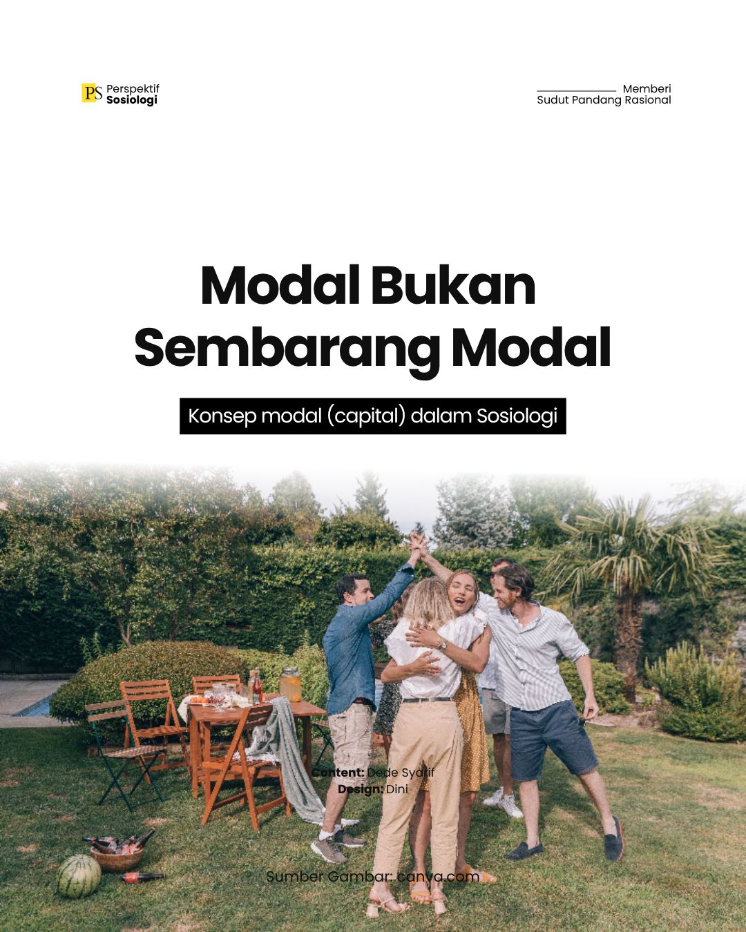 Konsep Modal dalam Sosiologi