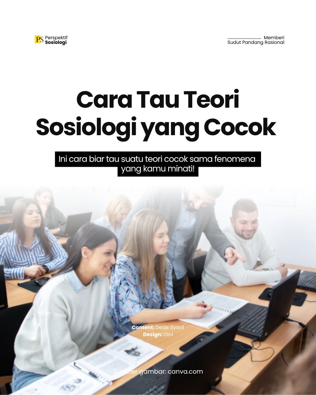 Cara Kamu Tahu Kalau Teori Sosiologi Tertentu Cocok untuk Analisis Suatu Peristiwa
